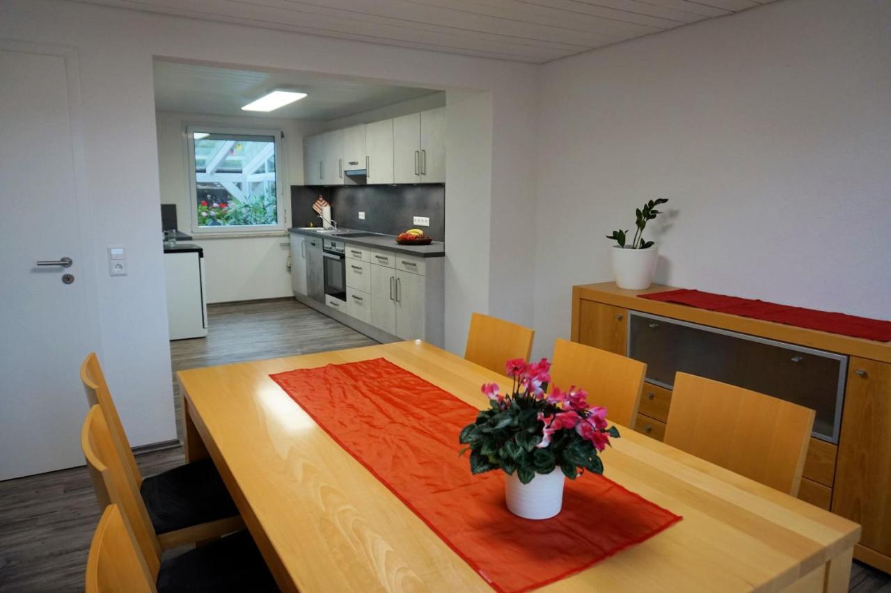 Ferienwohnung Auszeit Zwiefalten Bagian luar foto
