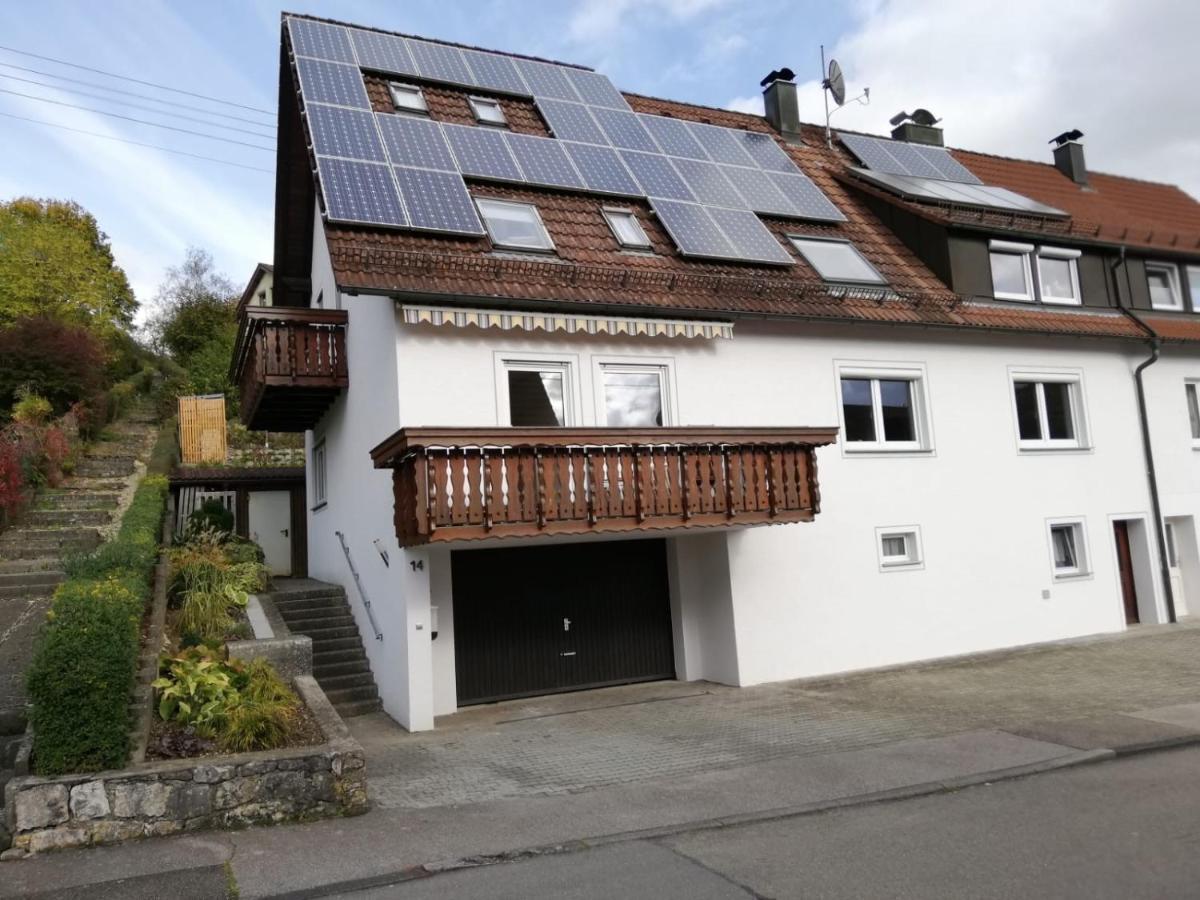 Ferienwohnung Auszeit Zwiefalten Bagian luar foto